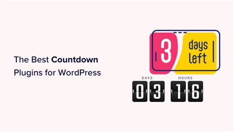 7 Best Countdown Plugins for WordPress (Easy to .